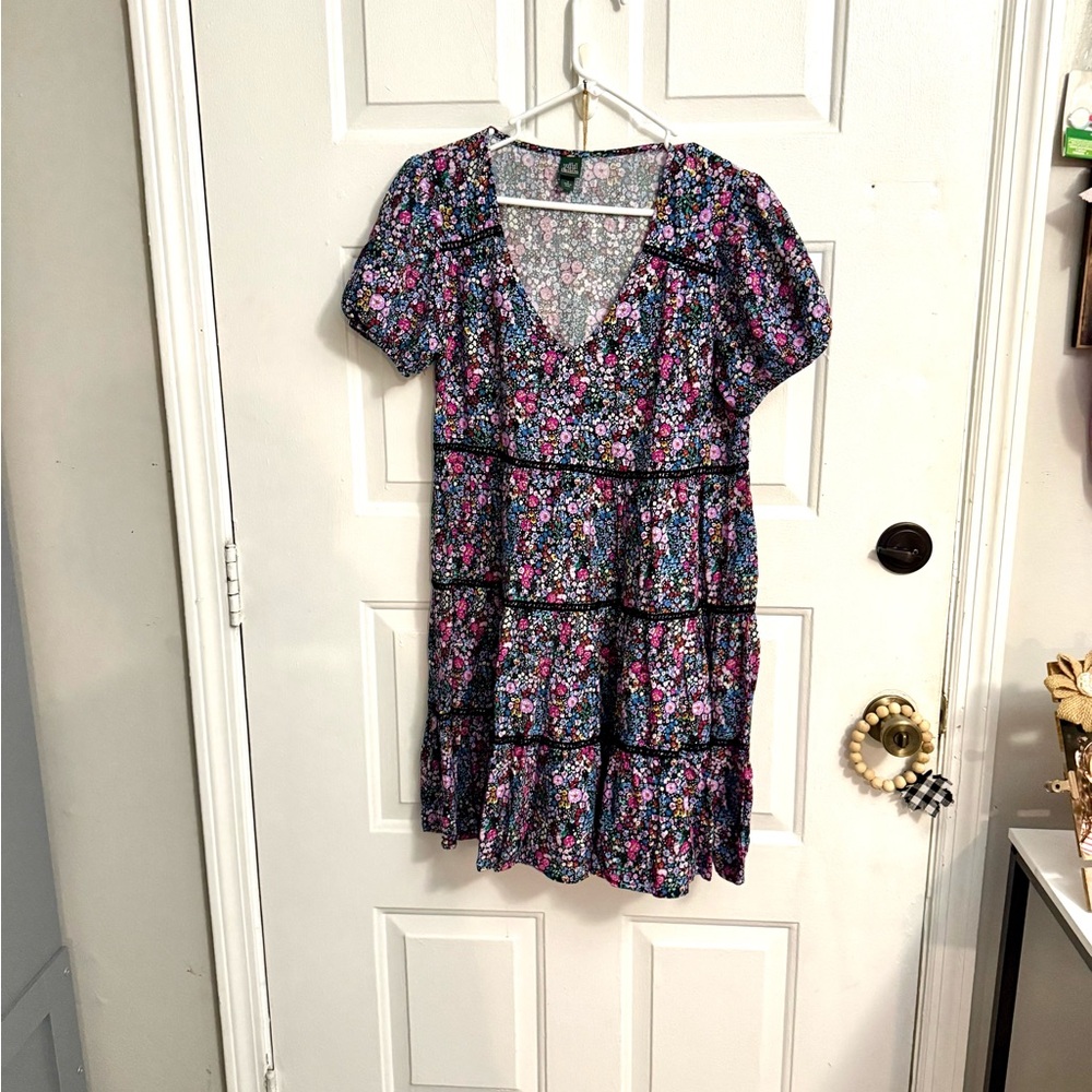 Wild Fable Multicolor Floral Dress